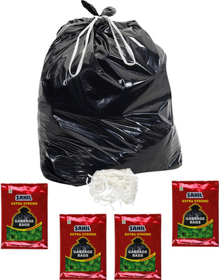 

Sahil Extra Strong Extra Strong 30 L Garbage Bag(Pack of 4)