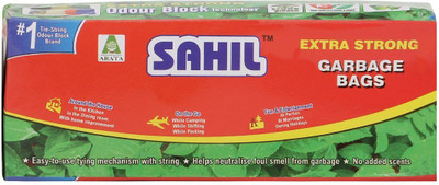 

SAHIL 9009MR9 30x40 125L L Garbage Bag(Pack of 3)