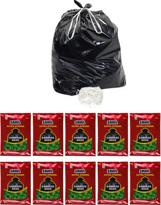 

Sahil Extra Strong Extra Strong 30 L Garbage Bag(Pack of 10)