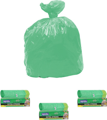 

Epido Drawstring Extra Large 120 L Garbage Bag(Pack of 3)