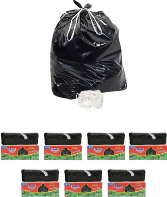 

Sahil Tie String Medium 30 L Garbage Bag(Pack of 7)
