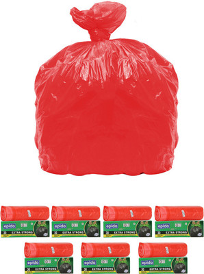 

Epido Drawstring Medium 30 L Garbage Bag(Pack of 7)