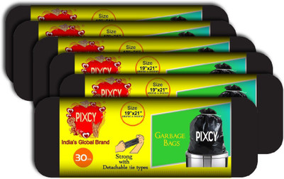 10% OFF on Pixcy Premium Detachable Tie Type Medium 20-30 L Garbage Bag(Pack of 6) 10% OFF on Pixcy Premium Detachable Tie Type Medium 20-30 L Garbage Bag(Pack of 6)