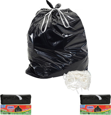 

Sahil Tie String Large 68 L Garbage Bag(Pack of 2)