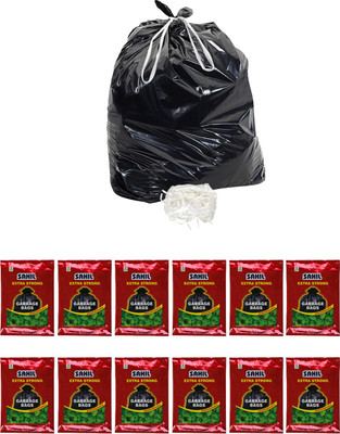 

Sahil Extra Strong Extra Strong 30 L Garbage Bag(Pack of 12)