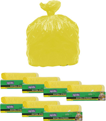 

Epido Drawstring Extra Large 120 L Garbage Bag(Pack of 7)