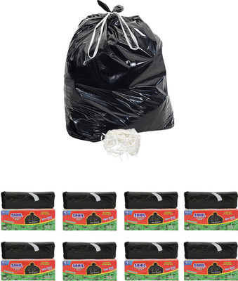 

Sahil Tie String Small 20 L Garbage Bag(Pack of 8)