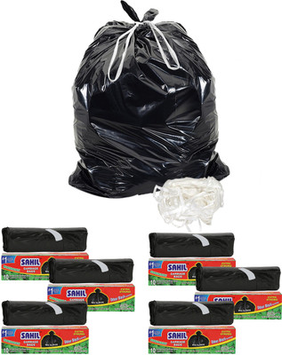 

Sahil Tie String Jumbo 120 L Garbage Bag(Pack of 6)
