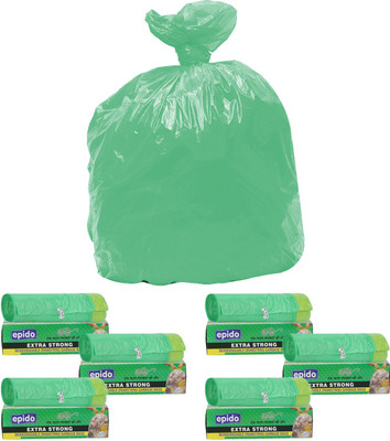 

Epido Drawstring Extra Large 120 L Garbage Bag(Pack of 6)