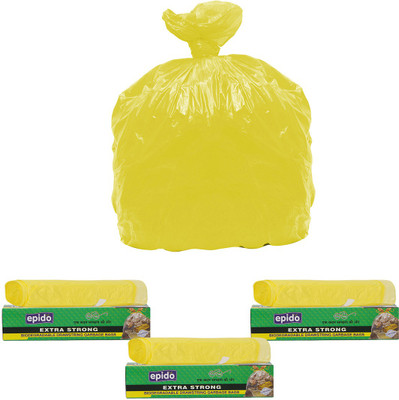 

Epido Drawstring Extra Large 120 L Garbage Bag(Pack of 3)
