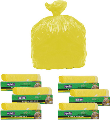 

Epido Drawstring Extra Large 120 L Garbage Bag(Pack of 6)