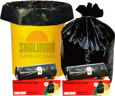 

Shalimar Virgin (90 Bags) Large 60-65 L Garbage Bag