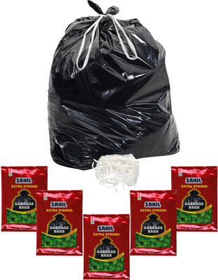 

Sahil Extra Strong Extra Strong 30 L Garbage Bag(Pack of 5)