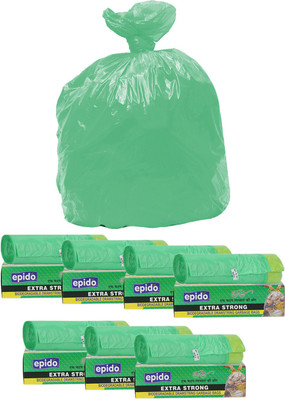 

Epido Drawstring Medium 30 L Garbage Bag(Pack of 7)