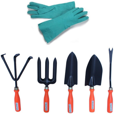 

Truphe Garden Tool Set with Hand Gloves Garden Tool Kit(6 Tools)