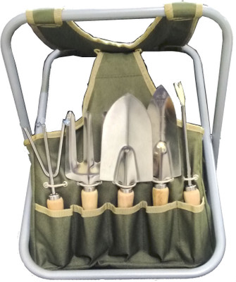 

Prism Stool Garden Bag CA3536-W.04 Garden Tool Kit(7 Tools)