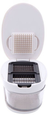 

Italish Stylish And Safe Cutter Tool For Kitchen Garlic Press(White)