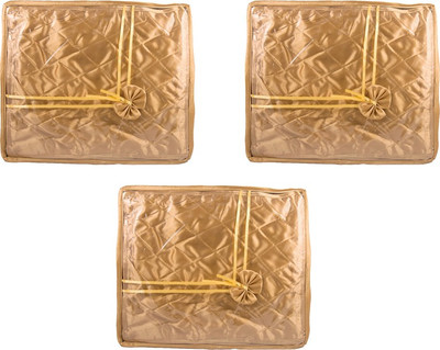

Annapurna Sales Designer Small Saree Covers - Set of 3 Pcs. Golden0071(Gold)