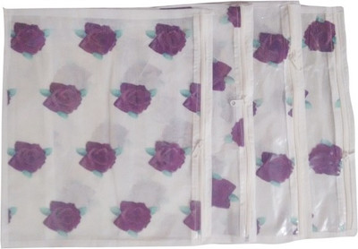 

Fashion Bizz Designer Saree Cover Combo 4 Dozen(White)