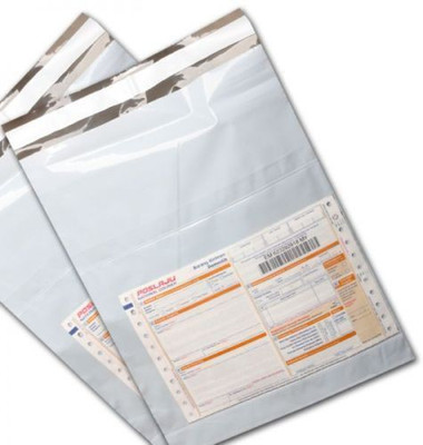 

Alpine Plastics Plastic 100 Pc 6 x 6 inch Proof Tamper Evident Security With Pod Jacket Temp66(Black, White)