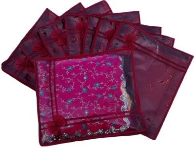 

Kuber Industries Designer Saree Cover 8 Pcs MKU601(Maroon)