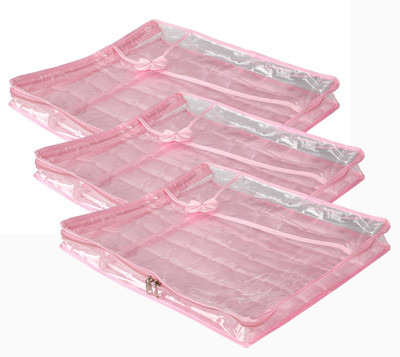 

SuiDhaga Saree Cover Satin 2 (3 pcs) SD043C(Pink)