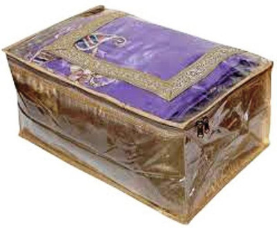 

Motherland Saree Cover Exclusive Designer MLE(Golden Transparent)
