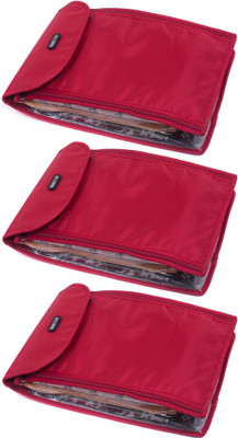 

BagsRus Saree Cover SA101FRDX3 - Pack of 3(Red)