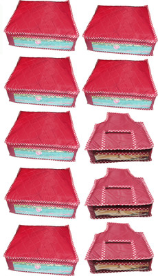 

Atorakushon Parachute Combo of 7PC Saree Cover 3PC Blouse Cover P7S&3b(Maroon)