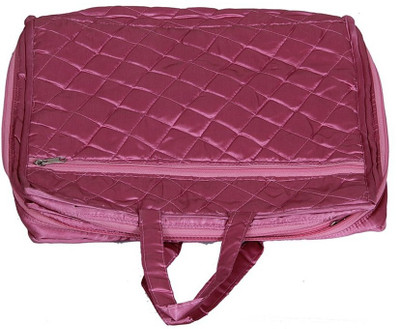 KUBER INDUSTRIES Saree Covers One Day Kit In Satin AA29 Pink KUBER INDUSTRIES Garment Covers