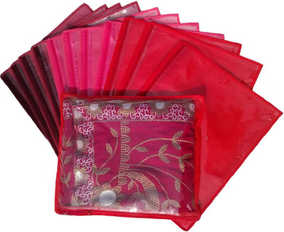 

Indi Bargain Non Woven Single Saree Cover Set of 12(Multicolor)