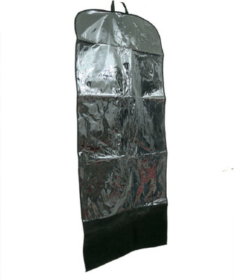 

Kuber Industries Designer " Dust & Moistureproof Folding Travel and Storage Garment Cover Bag - Ideal for Kurti, Long Dress, Salwar Suit, Sherwani, Coat & More - (60*152cm) " KI650350(Black)