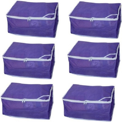 

Motherland Saree Cover (Pack of 6) Stylish Regular MLR01(Purple)