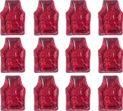 

Annapurna Sales Designer 4 Inch Height Front Transparent large Blouse Cover - Set of 12 Pcs. Maroon00360(Maroon)