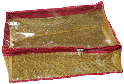 

Srajanaa Multi Petticot Utility Box / Cloth Organiser - Upto 10 Pcs SR-103(Multicolor)