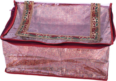 Annika Designer Saree Cover Ahsc9005 Maroon Annika Garment Covers
