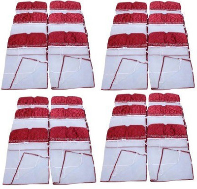 

Addyz Plain Pack Of 24 Net Saree Cover Wardrobe Organize(Maroon)