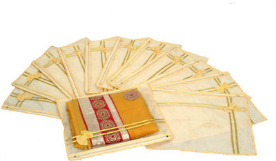 

Kuber Industries Designer Printed Non Wooven Saree Cover Set Of 12 Pcs (With Zip Lock) KUBS42(Yellow)