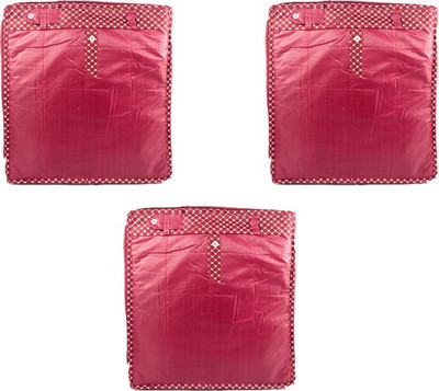 Annapurna Sales Designer Large Pant/Jeans/Trouser Covers - Set of 3 Pcs Maroon00104(Maroon)