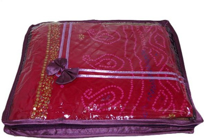 

Addyz Plain Pack Of 3 - Upto 2 Pcs Heavy Saree Cover(Purple)