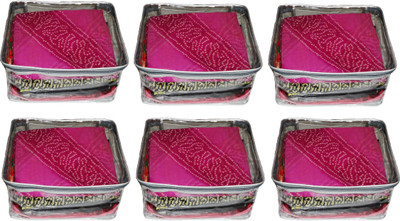 

Atorakushon Transparent Saree Cover 6PC TSC(White)