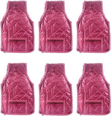 

Annapurna Sales Designer 4 Inch Height large Blouse Cover - Set of 6 Pcs. Maroon00400(Maroon)