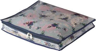 

SuiDhaga Saree Cover Heena 2 inches Organiser (Upto 1-2 Sarees) SDS2C012(Blue)