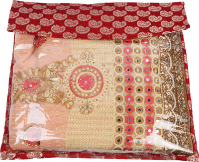 

Glitter Collection Saree cover Premium Cover Cover05(Red)