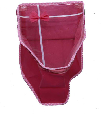 76% OFF on Kuber Industries Designer Blouse Cover In Heavy Non Wooven Material With Front Transparent Capacity Of 30 Pcs. MKU5016(Pink)