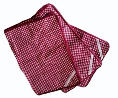 Motherland Transparent Printed Saree Cover MLPT Combo of 3 Maroon, Red Motherland Garment Covers