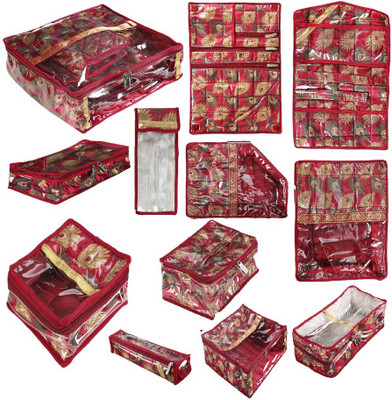

SuiDhaga Bridal Kit Organiser Combo Pack (13 pcs) SDK003(Maroon)