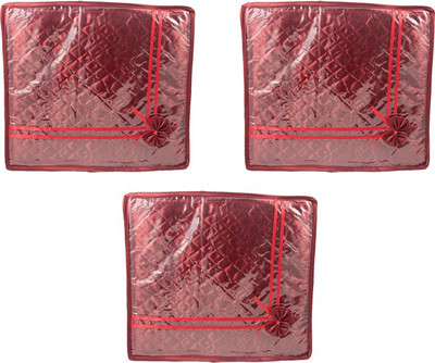 

Annapurna Sales Designer Small Saree Covers - Set of 3 Pcs. Maroon0087(Maroon)