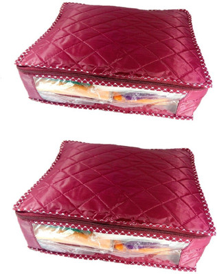 

Addyz Plain 2Saree SC2(Maroon)