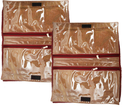 

Srajanaa Golden Travel Inner Wear Organiser Travelling Accessories (Pack of 2) SR-155(Multicolor)